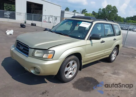 2004 Subaru Forester 2.5Xs z USA, uszkodzony, nr VIN JF1SG65614H729920